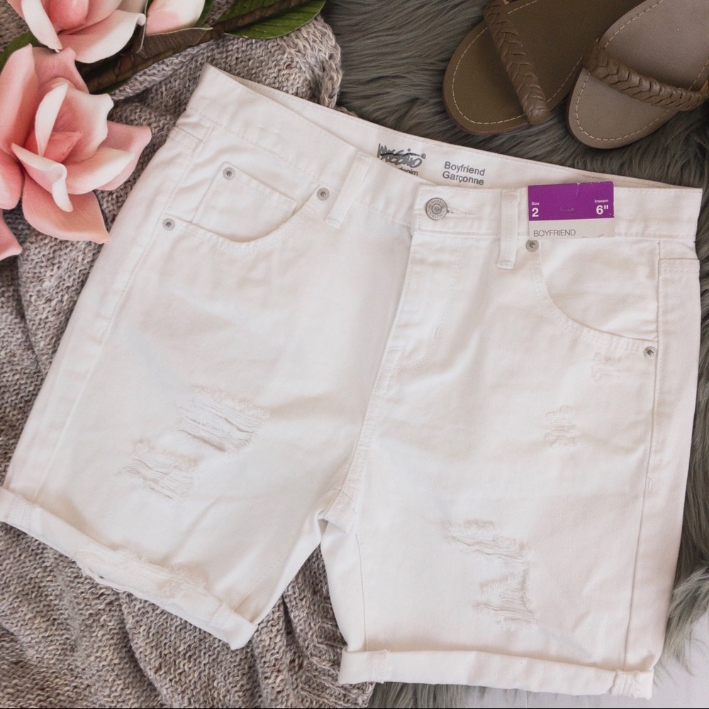 Mossimo • Ripped Boyfriend Shorts - Picture 2 of 6